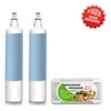Replacement Water Filter Cartridge for LG LMX25985ST / LMX25985SW Models -by Refresh -2-pk