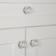 thumbnail image 4 of Grandeur Cham-Crys-Knob Chambord 1-3/8" Faceted Geometric Luxury Crystal Cabinet Knob /, 4 of 7