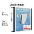 thumbnail image 2 of Staples 2" 3-Ring Better Binder White 2/Pack ST55873-CCVS, 2 of 8