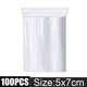 thumbnail image 1 of Bolsas selladas con cremallera gruesa, bolsa de almacenamiento de plástico transparente para joyería pequeña, embalaje de alimentos, bolsa de sellado con cremalleras reutilizables, venta al por mayor, 1 of 4
