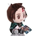 thumbnail image 2 of Demon Slayer Kamado Tanjirou Plush Toys Soft Stuffed Gift Dolls 7.5'' High For Kids Boys Girls, 2 of 4