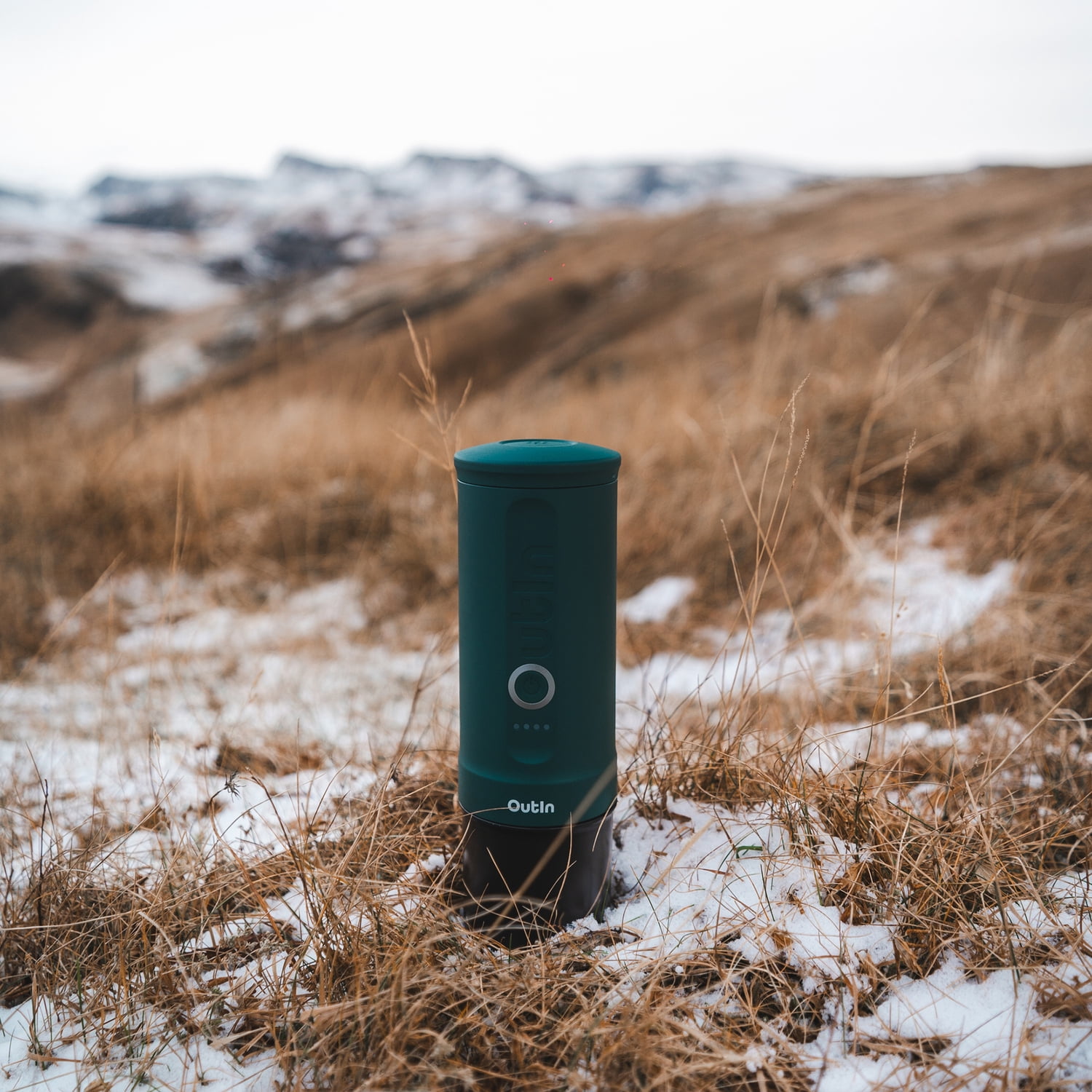 OutIn Nano Portable Electric Espresso Machine, Outin Teal