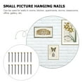 thumbnail image 2 of KALLORY 60Pcs Round Head Picture Hangers Nail for Walls and Rooms in Black Color, 2 of 8