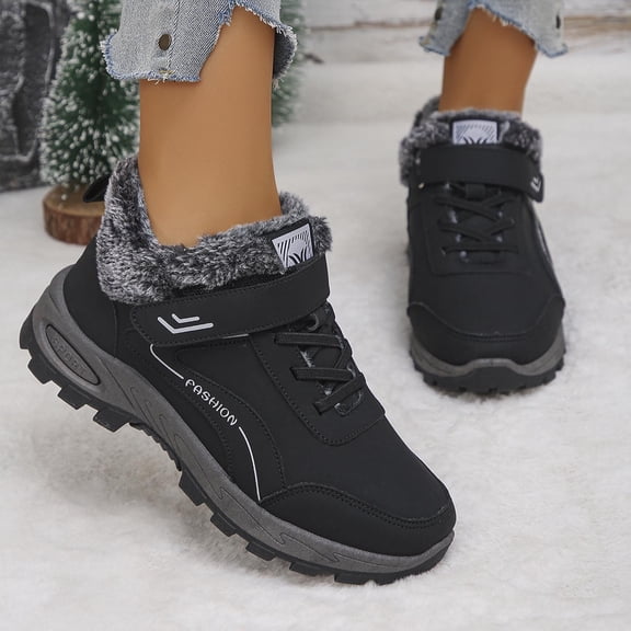 JUSLIO Womens Boots,Comfortable Anti-Slip Versatile Waterproof Round Toe Slip-On Rain Boots Short Boots