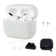 thumbnail image 3 of Funda para AirPods Pro Sahara Case Blanca con Brillo de Silicona, 3 of 3