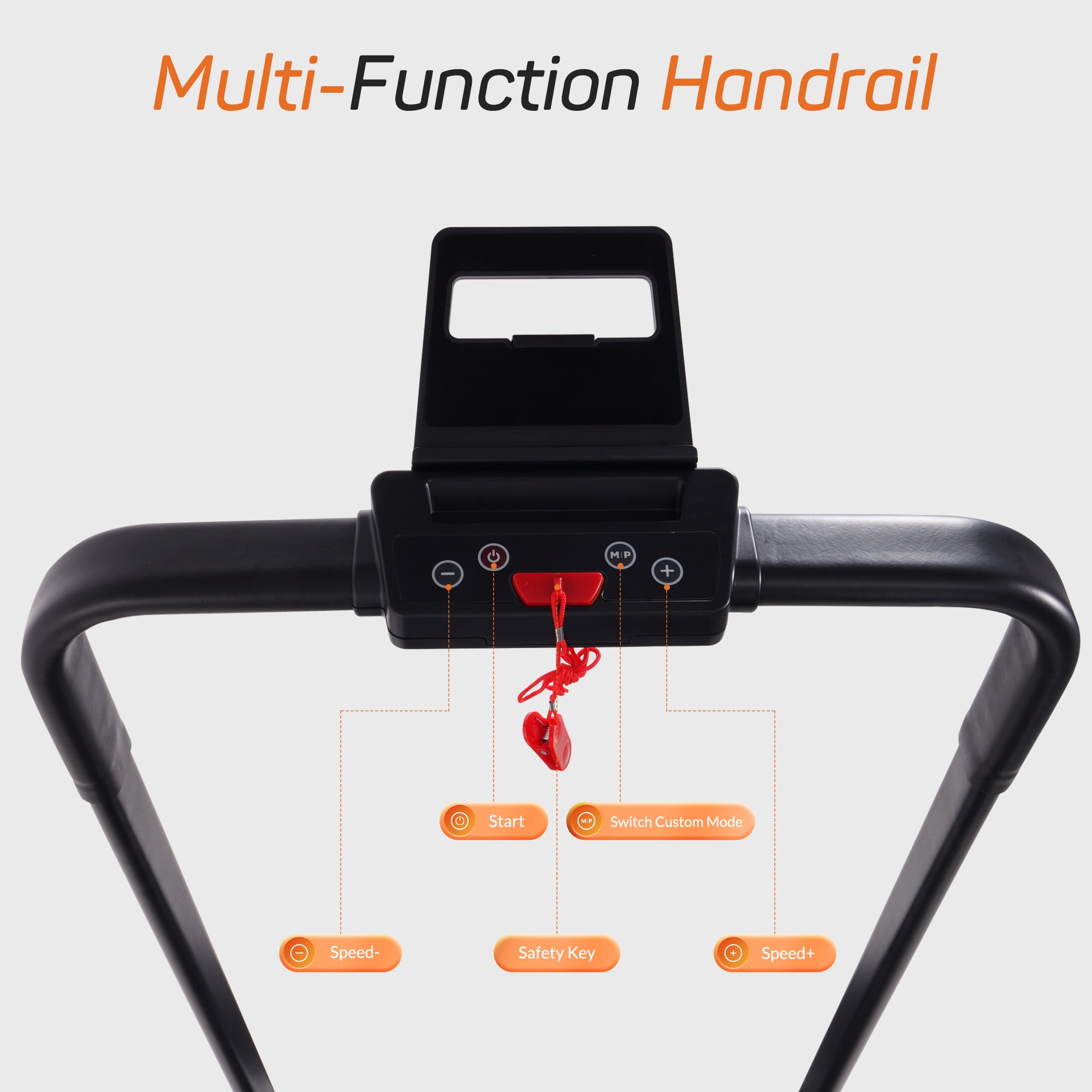 BalanceFrom SlimFold Dual-Mode Walking Pad, Compact Under-Desk Electric Treadmill with Remote Control & Transport Wheels, Quiet Space-Saving Walker for Home Office Walking or Light Jogging