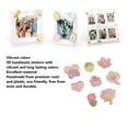 thumbnail image 3 of 8PCS 3D Cute Stickers Resin Cartoon Cute Craft Stickers for DIY Handcraft Photo Album Phone Case Laptop Refrigerator Transparent Flower, 3 of 3