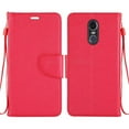 thumbnail image 2 of LG Stylo 4 / Stylo 4 Plus / Stylus 4 Edge Folio Leather Wallet Pouch Case Cover Red, 2 of 2