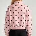 thumbnail image 4 of yillto Sweatshirt for Women Quarter Zipper Pullover Oversized Baggy Fall Casual Sweatshirts Tops, 4 of 7