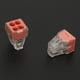 thumbnail image 3 of Bloque de terminales de cable conector de cableado de alambre de ajuste a presión de 100 piezas (4 pines), 3 of 8