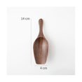 thumbnail image 2 of Solid Wood Coffee Bean Spoon Shovel Black Walnut Whole Wood Digging Coffee Bean Spoon Tea Shovel Wo, 2 of 5