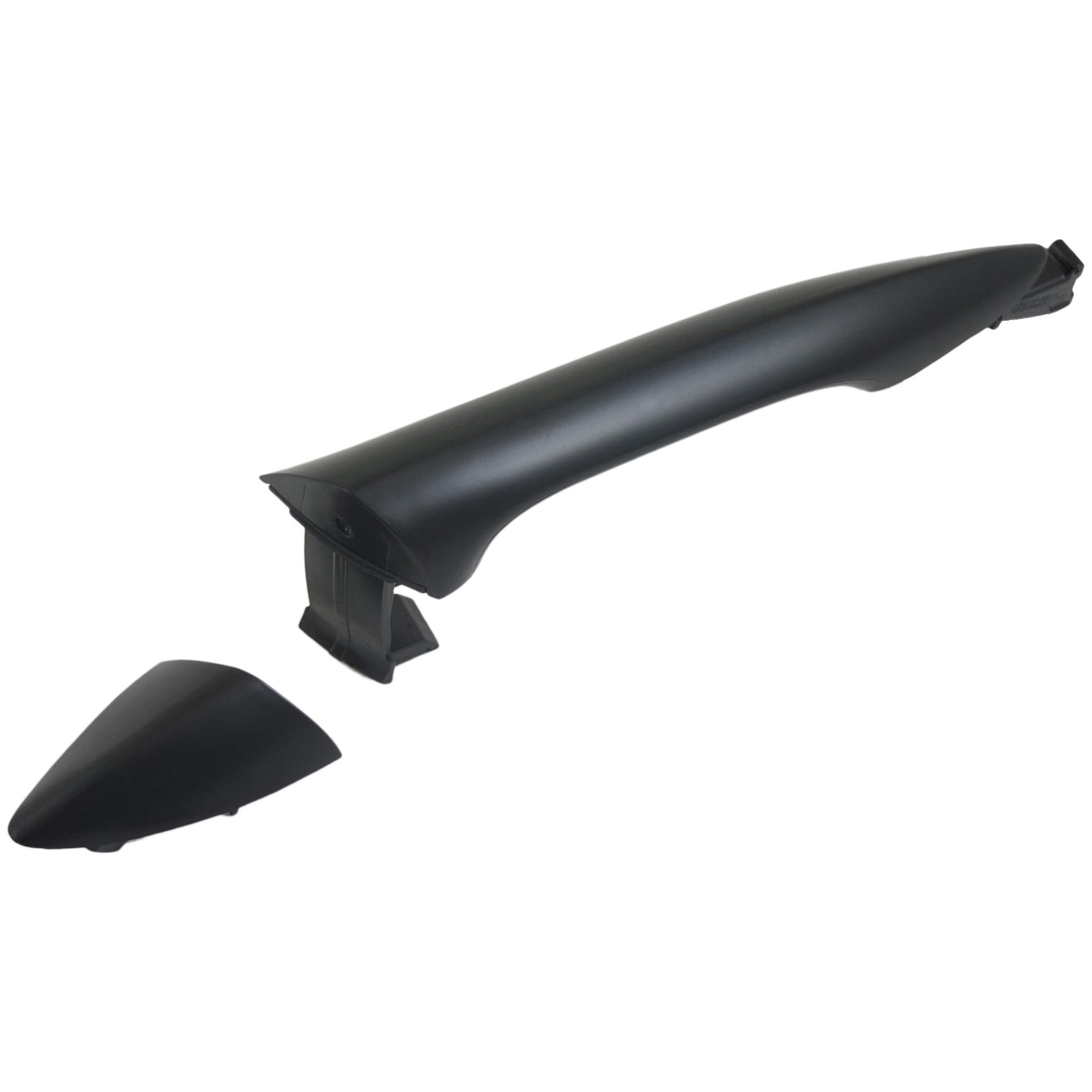 Dorman 92224 Rear Passenger Side Exterior Door Handle for Specific Hyundai Models Primed Black