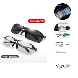 Polarized Sunglasses Fit Over Glasses, Oversized Wrap-around  display picture 3