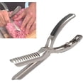 thumbnail image 1 of Professional Rib Membrane Remover Stainless Steel Tool Kit, Stainless Steel BBQ Accessories for Rib Prep, Arc Clamp & Non-Slip Grip, Easy Membrane Removal, Dishwasher Safe, 1 of 6