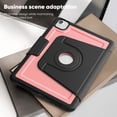 thumbnail image 6 of Case for iPad Air 11 inch M3 2025/M2 2024 (7th/6th Gen), 360 Rotating Stand iPad Protective Case Cover with Auto Wake/Sleep, Pink, 6 of 7