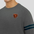thumbnail image 6 of Men's J. Palmer Dark Heather Gray Chicago Bears Players Lounge Raglan Tri-Blend Sweatshirt, 6 of 6
