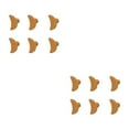 thumbnail image 1 of serony Poignée en Bois Durable pour un Style Polyvalent Lune 2Set, 1 of 6