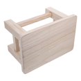 thumbnail image 4 of Portable Solid Shoe Changing Stool, Low Footstool for Home and Dorm, Versatile Small Step Stool with Smooth Surface and Aesthetic Design for Entryway, 4 of 5
