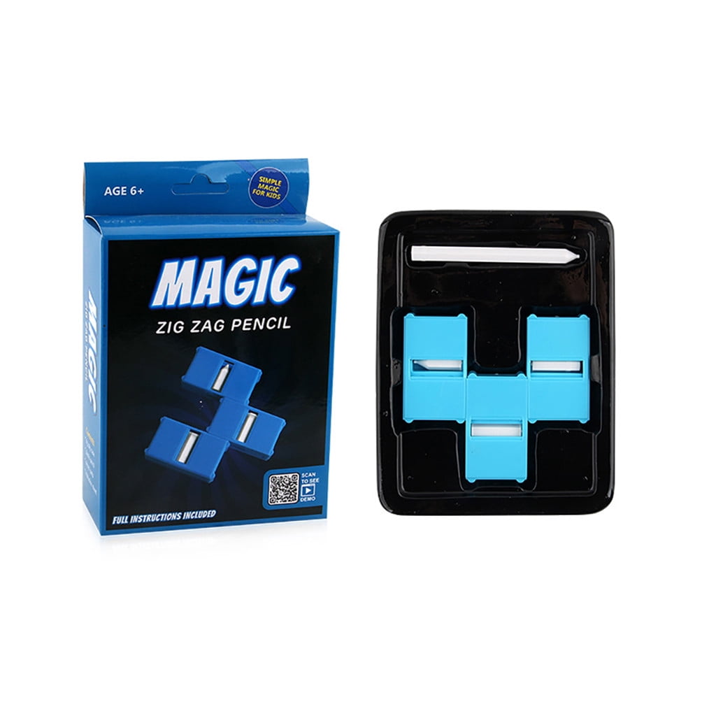 Mnycxen Magician S Zig Zag Pencil Close Up Classic Cut Restore Pencil Magic Trick Walmart Com Walmart Com