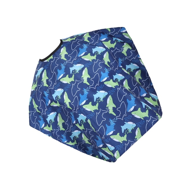 Yuarrent Delfín Delantal impermeable para niños Capa de peluquero Cubiertas de peluquería Vestido Sin mangas Tabardos Delantales Favores de Suministros de limpieza para el hogar
