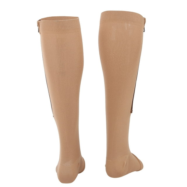 Calcetines de compresión protectores para los pies, calcetines deportivos elásticos de protección deportiva con punta abierta, calcetines de compresión elásticos, valor inmejorable