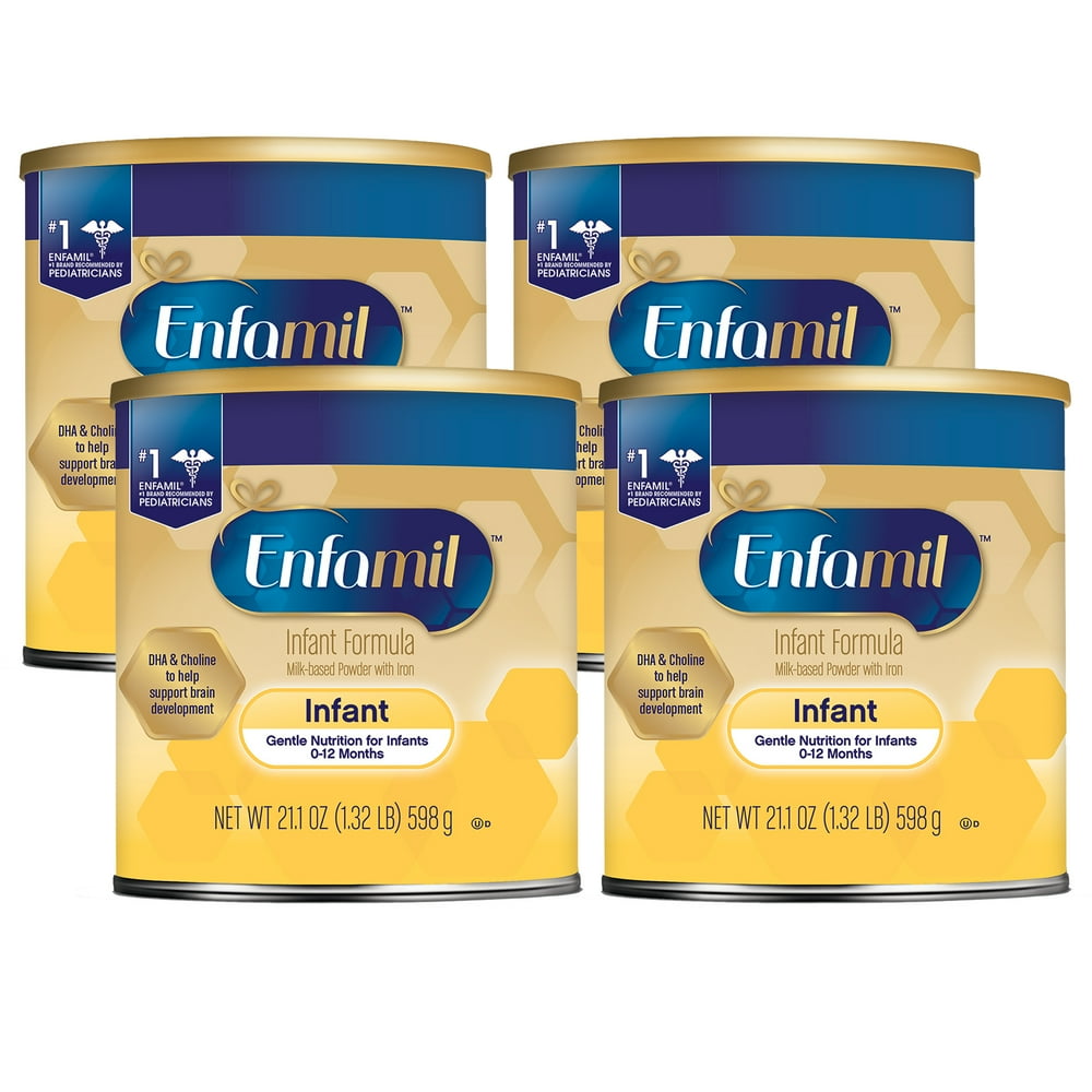 Enfamil Infant Formula Powder, Milkbased Baby Formula with Iron 21.1