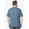 thumbnail image 2 of Boulder Creek By Kingsize Men's Big & Tall Heavyweight Jersey Crewneck T-Shirt, 2 of 3
