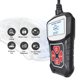 thumbnail image 5 of Riwesomey Escáner de coche OBD II Altavoz digital automotriz Lector de código portátil Herramienta de reparación de automóviles Accesorios para motos, 5 of 6