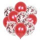 thumbnail image 1 of 20 piezas decoraciones de cumpleaños rojas, conjunto de globos de confeti y fondo de feliz cumpleaños, cartel de fondo de cumpleaños para decoración de fiesta JM, 1 of 3