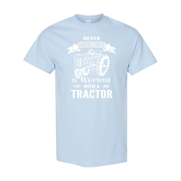 Inktastic Tractor Woman T-Shirt