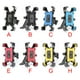 thumbnail image 4 of Cateissary Soporte de teléfono para bicicleta, soporte de bicicleta ajustable antideslizante de 4,5-6,8 pulgadas, accesorio de soporte de montaje portátil Electrónica Rojo para manillar, 4 of 6