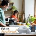 thumbnail image 3 of Autumn Alley Farmhouse Black Sponge Holder for Countertops – Embossed 'Scrub' Label – Farmhouse Kitchen Decor, 3 of 9