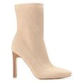thumbnail image 2 of Journee Collection Womens Elissa Stacked Heel Pull on Ankle Boots, 2 of 3