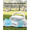 thumbnail image 4 of Radiograbadora con reproductor de CD TOMASHI CD-860A USB SD radio y casetera, 4 of 6
