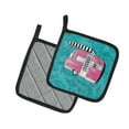 thumbnail image 2 of Carolines Treasures 8764PTHD Welcome to the Trailer Pair of Pot Holders, 7.5HX7.5W, multicolor, 2 of 2