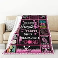 thumbnail image 2 of Cheerleaders Blanket for Girls Cheerleading Gifts Throw Blanket Ultra-Soft Cheer Blanket Comfortable Flannel Blankets Birthday Christmas Gift Ideas for Teens Kids Blanket 80x60", 2 of 6