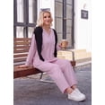 thumbnail image 4 of MINTREUS Women's 2 Piece Matching Lounge Sets Soft Loungewear 2026 Trendy Fall Outfits, 4 of 7