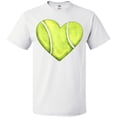 thumbnail image 3 of Inktastic Tennis Ball in Heart T-Shirt, 3 of 5