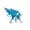 Blue Griffons, variant on 3D Metal Puzzle Mythical Beasts Model Kit, 121PCS 3D Assembly Mechanical Soaring Unicorn Building Kit, Unique Desk Creative Art Decorations Gift for Adults