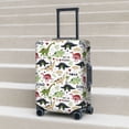 thumbnail image 5 of Uemuo Dinosaur Printed Washable Luggage Cover - Fashion Suitcase Protector Fits 18-32 Inch Luggage -Large, 5 of 9