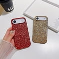 thumbnail image 3 of TECH CIRCLE Compatible with iPhone 17 Air TPU+PC Case Luxury Glitter Sparkle Bling Shiny Case Hard PC Shockproof Full Camera Lens Protective Case For Men Women Girls,Silver, 3 of 10