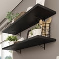 thumbnail image 4 of Kit 2 Repisas Flotantes Cocina Madesa 80cm Color Negro, 4 of 8