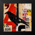 thumbnail image 2 of Ashley, Erin 12x12 Black Modern Framed Museum Art Print Titled - The Vintage Crow, 2 of 5