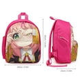 thumbnail image 4 of Anya Forger Spy X Backpack Bookbag Casual Daypack Travel Backpacks for Work Hiking Camping, 4 of 6