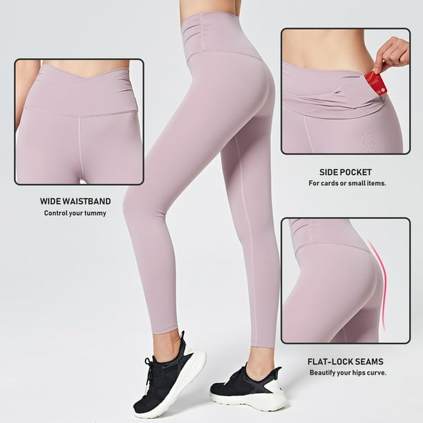 High Waisted Gym Leggings with Pockets for Women – Sports Running