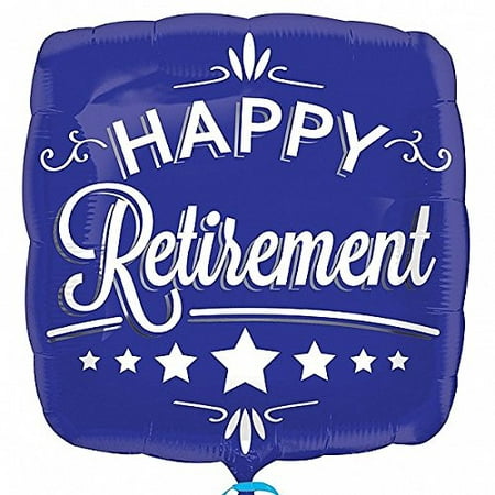 Anagram 18 Inch Square Foil Balloon - Happy Retirement Blue, Best or Hot sellers? you guessed it right!!! The Anagram 18 Inch Shaped Plain or Printed Foil Balloons are.., By Mayflower (Bake Sale Best Sellers)