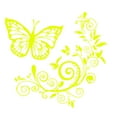 thumbnail image 2 of Walbest Auto Car Vehicle Body Window Butterfly Flower Reflective Decals Sticker Decor Universal, 2 of 5