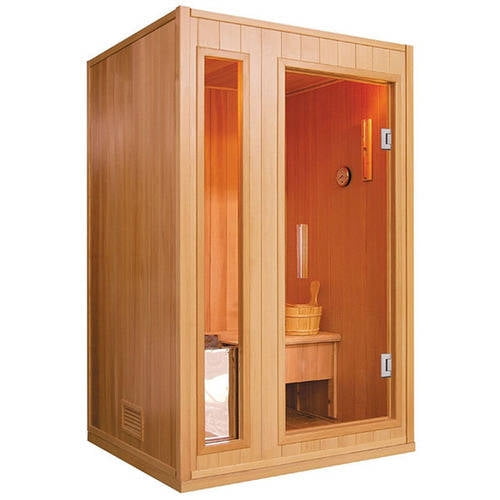 ALEKO SE2BEGA Canadian Hemlock Indoor Wet Dry Sauna 3 kW ETL