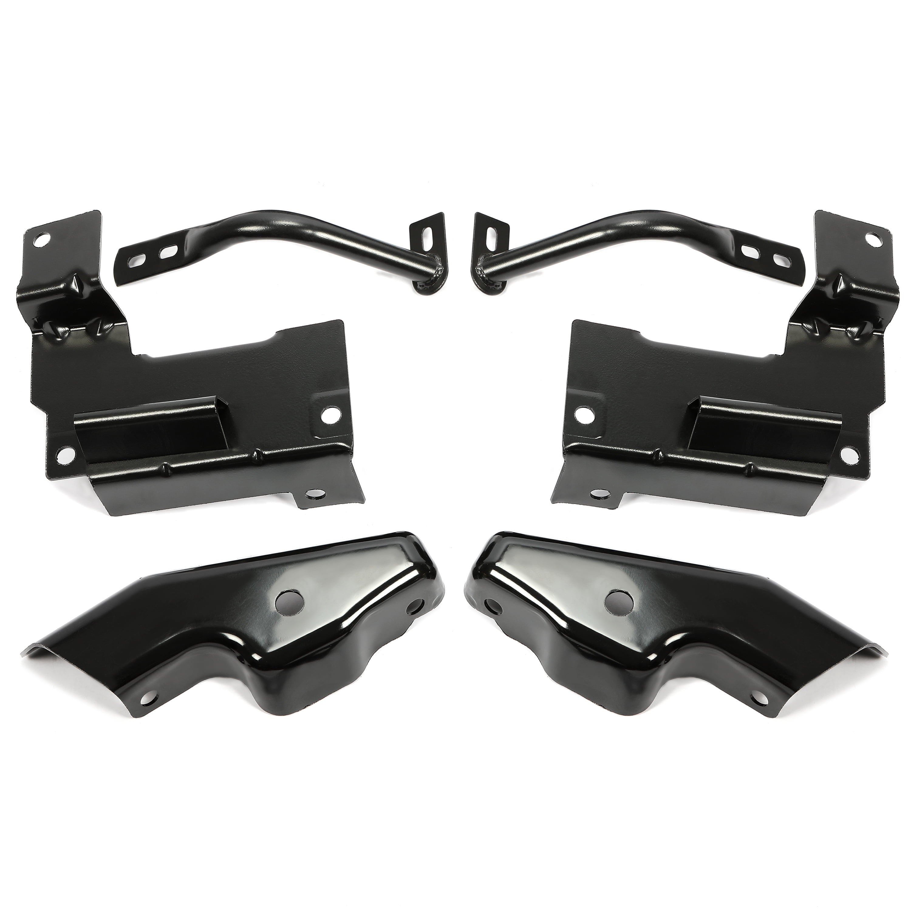 Kojem 6 PCS Front Bumper Bracket Set for 2003-2006 Chevrolet Silverado 1500 and 2002-2006 Avalench 1500 Left Driver and Right Passenger