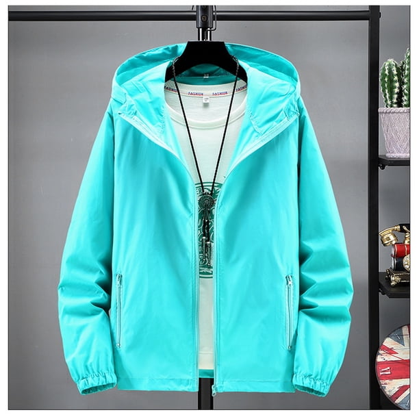 Ropa de protección solar talla pareja exterior ropa de pesca de color sólido